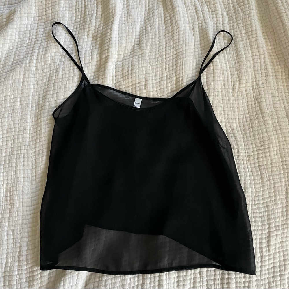 American Apparel Chiffon cami.